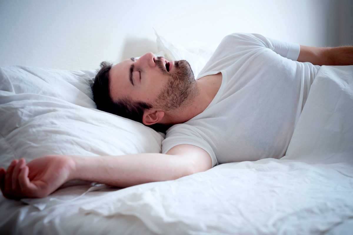 Snoring Man - Top Sleeping Myths - O by Neven